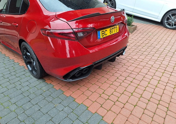 Alfa Romeo Giulia cena 219000 przebieg: 52500, rok produkcji 2017 z Kraków małe 277